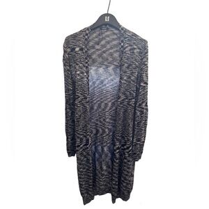 Oltre open front duster cardigan